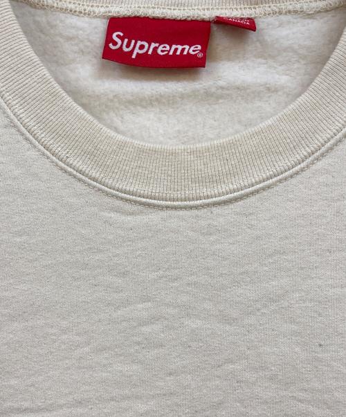 SUPREME（シュプリーム）SUPREME (シュプリーム) small box crewneck sweatshirt アイボリー サイズ:Mの古着・服飾アイテム