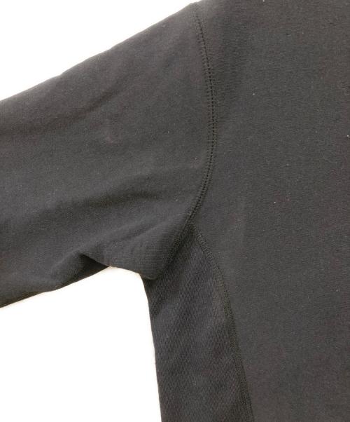 SUPREME（シュプリーム）SUPREME (シュプリーム) Perforated Leather Hooded Sweatshirt ブラック サイズ:Sの古着・服飾アイテム