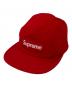 SUPREME（シュプリーム）の古着「Loro Piana Camp Cap」｜レッド