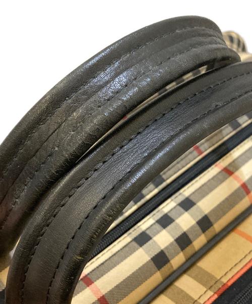 Burberry's（バーバリーズ）Burberry's (バーバリーズ) ノバチェック シャドホース ボストン トラベルバッグ ベージュの古着・服飾アイテム