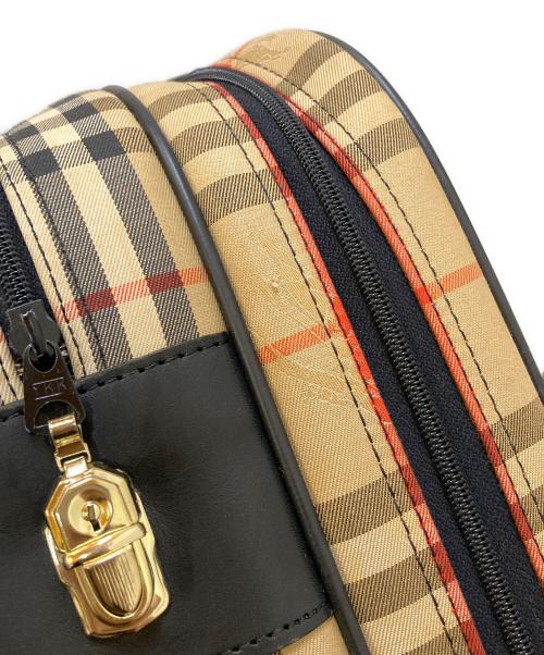 Burberry's（バーバリーズ）Burberry's (バーバリーズ) ノバチェック シャドホース ボストン トラベルバッグ ベージュの古着・服飾アイテム