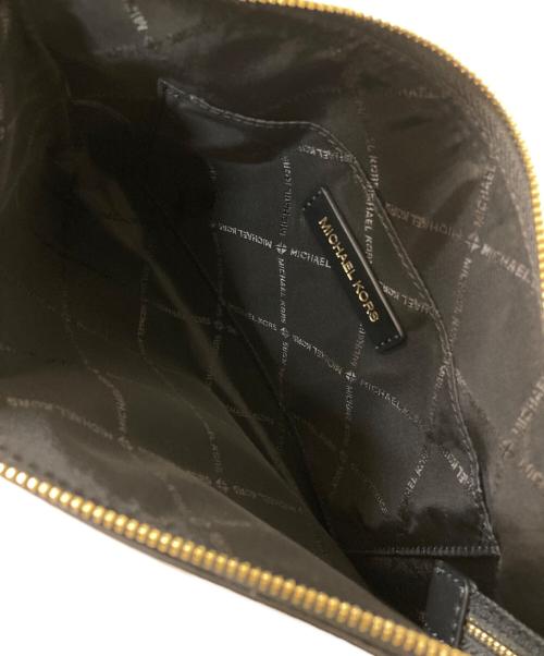 MICHAEL KORS（マイケルコース）MICHAEL KORS (マイケルコース) ポーチ付きCHARLOTTE 3 IN 1 トート ラージ ブラックの古着・服飾アイテム