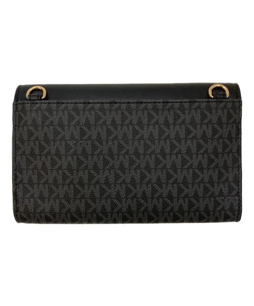 MICHAEL KORS（マイケルコース）MICHAEL KORS (マイケルコース) ポーチ付きCHARLOTTE 3 IN 1 トート ラージ ブラックの古着・服飾アイテム