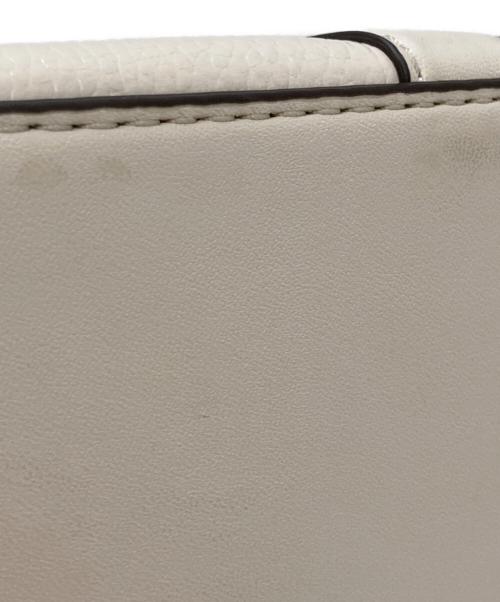 MICHAEL KORS（マイケルコース）MICHAEL KORS (マイケルコース) ハドリーレザーバッグ/トートバッグ ベージュの古着・服飾アイテム