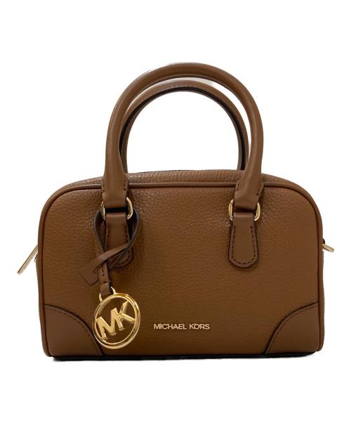 MICHAEL KORS（マイケルコース）MICHAEL KORS (マイケルコース) サッチェルクロスボディ/ショルダーバッグ ブラウンの古着・服飾アイテム