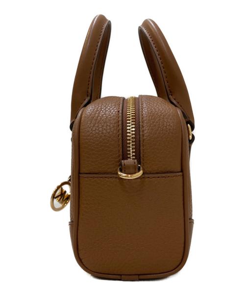MICHAEL KORS（マイケルコース）MICHAEL KORS (マイケルコース) サッチェルクロスボディ/ショルダーバッグ ブラウンの古着・服飾アイテム
