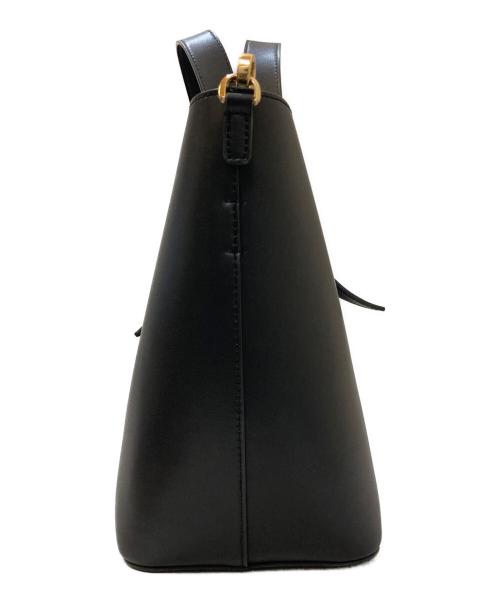 CHARLES & KEITH（チャールズアンドキース）CHARLES & KEITH (チャールズアンドキース) ポーチ付きダブルハンドル シャナイアスラウチーバッグ ブラックの古着・服飾アイテム