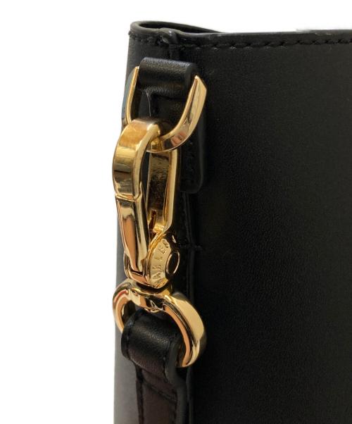 CHARLES & KEITH（チャールズアンドキース）CHARLES & KEITH (チャールズアンドキース) ポーチ付きダブルハンドル シャナイアスラウチーバッグ ブラックの古着・服飾アイテム