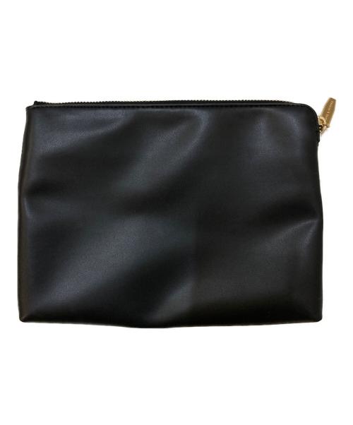 CHARLES & KEITH（チャールズアンドキース）CHARLES & KEITH (チャールズアンドキース) ポーチ付きダブルハンドル シャナイアスラウチーバッグ ブラックの古着・服飾アイテム