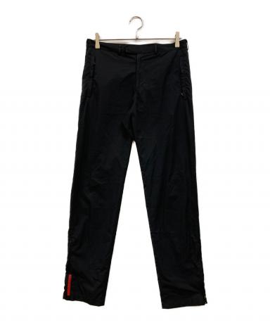 Prada sports 裏起毛パンツ 中古・古着通販】PRADA SPORTS (プラダスポーツ) 裾ジップ イージー
