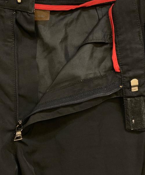 PRADA SPORTS（プラダスポーツ）PRADA SPORTS (プラダスポーツ) 裾ジップ イージーナイロンパンツ ブラック サイズ:48の古着・服飾アイテム
