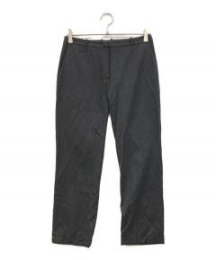 中古・古着通販】JIL SANDER (ジルサンダー) 裾ジップスラックス