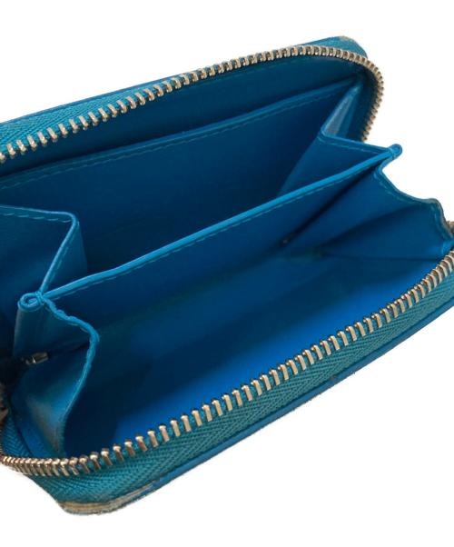 JIL SANDER（ジルサンダー）JIL SANDER (ジルサンダー) ZIP AROUND WALLET SM ブルーの古着・服飾アイテム