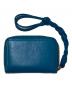 JIL SANDER (ジルサンダー) ZIP AROUND WALLET SM ブルー：15000円