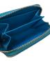 中古・古着 JIL SANDER (ジルサンダー) ZIP AROUND WALLET SM ブルー：15000円