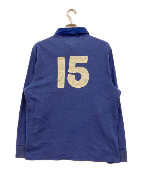 POLO RALPH LAUREN（ポロ・ラルフローレン）POLO RALPH LAUREN (ポロ・ラルフローレン) 90's ナンバリング フットボールゲームシャツ ブルー サイズ:XLの古着・服飾アイテム