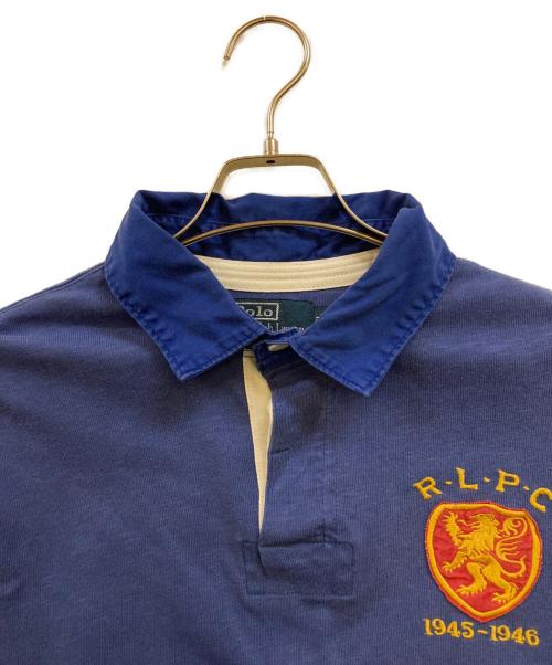 POLO RALPH LAUREN（ポロ・ラルフローレン）POLO RALPH LAUREN (ポロ・ラルフローレン) 90's ナンバリング フットボールゲームシャツ ブルー サイズ:XLの古着・服飾アイテム