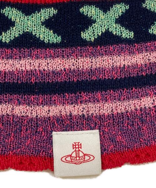 Vivienne Westwood RED LABEL（ヴィヴィアンウエストウッドレッドレーベル）Vivienne Westwood RED LABEL (ヴィヴィアンウエストウッドレッドレーベル) ニット帽 マルチカラーの古着・服飾アイテム