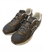 BEAUTY&YOUTH×UNITED ARROWSビューティーアンドユース×ユナイテッドアローズ）の古着「U740 スニーカー／ビューティー＆ユース ユナイテッドアローズ」｜グレー×ブラウン
