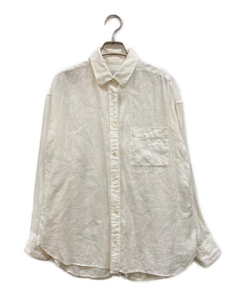 ticca（ティッカ）ticca (ティッカ) バックレースアップシャツ ホワイト サイズ:Fの古着・服飾アイテム
