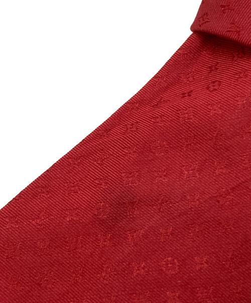 LOUIS VUITTON（ルイ ヴィトン）LOUIS VUITTON (ルイ ヴィトン) ネクタイ・ネオ モノグラミッシム 8CM レッド サイズ:-の古着・服飾アイテム