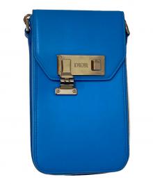 Dior（ディオール）の古着「ロックバーティカルポーチ」｜ブルー
