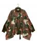 Vivienne Westwood man（ヴィヴィアン ウェストウッド マン）の古着「CAMOUFLAGE SQUARE SHIRT」｜カーキ×オレンジ