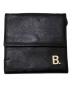 BALENCIAGA（バレンシアガ）の古着「Bロゴショルダーウォレット」｜ブラック