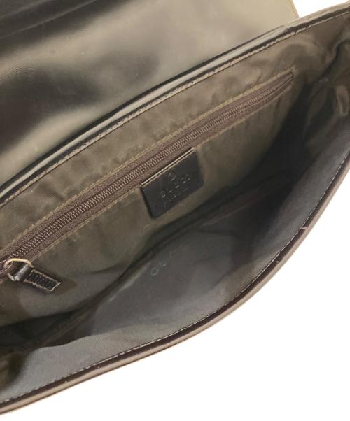 GUCCI（グッチ）GUCCI (グッチ) GGキャンバスジャッキーワンショルダーバッグ ブラウンの古着・服飾アイテム