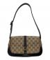 GUCCI（グッチ）の古着「GGキャンバスジャッキーワンショルダーバッグ」｜ブラウン