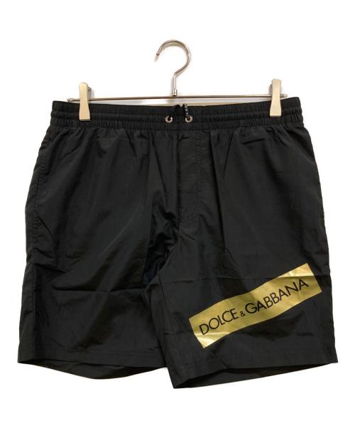 DOLCE & GABBANA（ドルチェ＆ガッバーナ）DOLCE & GABBANA (ドルチェ＆ガッバーナ) Swim Pants ブラック サイズ:34 未使用品の古着・服飾アイテム