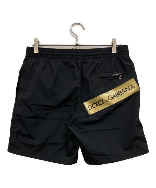 DOLCE & GABBANA（ドルチェ＆ガッバーナ）DOLCE & GABBANA (ドルチェ＆ガッバーナ) Swim Pants ブラック サイズ:34 未使用品の古着・服飾アイテム