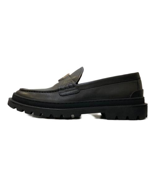 DIOR HOMME（ディオール オム）Dior Homme (ディオール オム) EXPLORER LOAFERS ブラック サイズ:42の古着・服飾アイテム