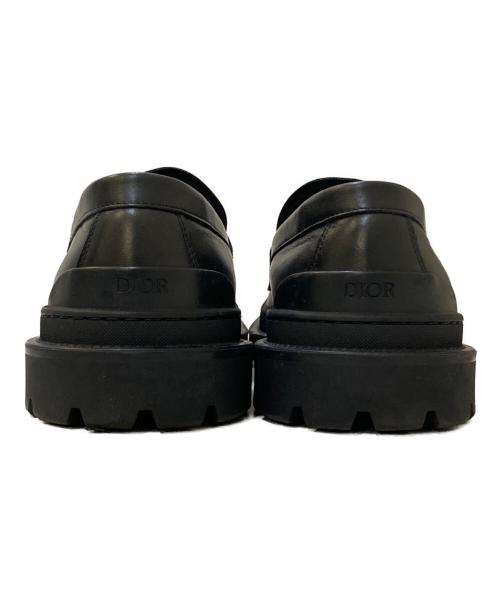 DIOR HOMME（ディオール オム）Dior Homme (ディオール オム) EXPLORER LOAFERS ブラック サイズ:42の古着・服飾アイテム