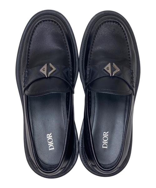 DIOR HOMME（ディオール オム）Dior Homme (ディオール オム) EXPLORER LOAFERS ブラック サイズ:42の古着・服飾アイテム