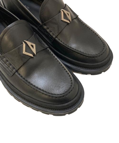 DIOR HOMME（ディオール オム）Dior Homme (ディオール オム) EXPLORER LOAFERS ブラック サイズ:42の古着・服飾アイテム