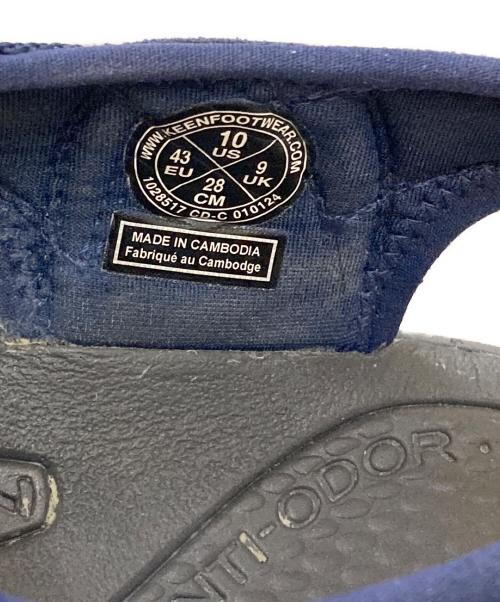 KEEN（キーン）KEEN (キーン) ストラップサンダル ニューポート エイチツー ネイビー サイズ:28㎝の古着・服飾アイテム