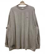 WTAPSダブルタップス）の古着「SPEC / LS / COTTON Tシャツ」｜グレー