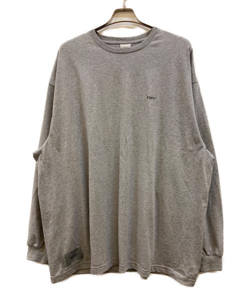WTAPS（ダブルタップス）WTAPS (ダブルタップス) SPEC / LS / COTTON Tシャツ グレー サイズ:X04の古着・服飾アイテム