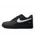 NIKE (ナイキ) Supreme (シュプリーム) Air Force 1 Low ブラック サイズ:27㎝：18000円