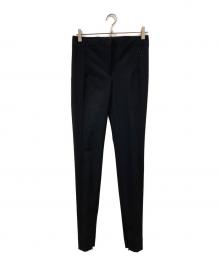 JIL SANDER（ジルサンダー）の古着「裾ジップスラックス」｜ブラック