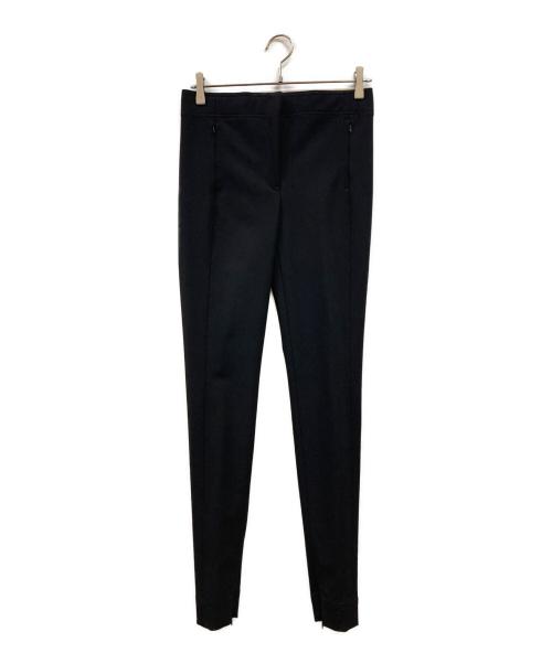 JIL SANDER（ジルサンダー）JIL SANDER (ジルサンダー) 裾ジップスラックス ブラック サイズ:32の古着・服飾アイテム