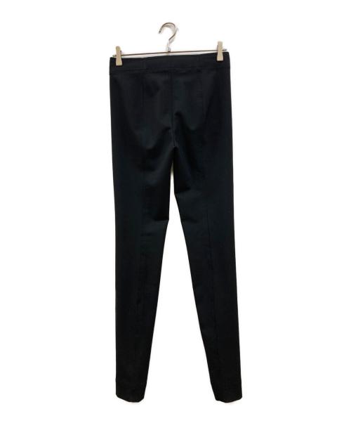 JIL SANDER（ジルサンダー）JIL SANDER (ジルサンダー) 裾ジップスラックス ブラック サイズ:32の古着・服飾アイテム
