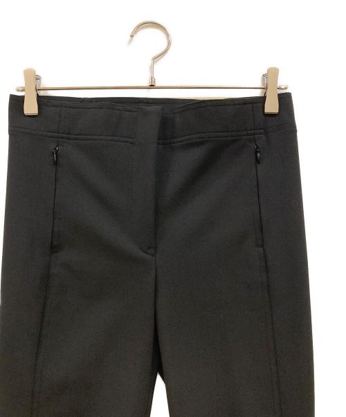 JIL SANDER（ジルサンダー）JIL SANDER (ジルサンダー) 裾ジップスラックス ブラック サイズ:32の古着・服飾アイテム