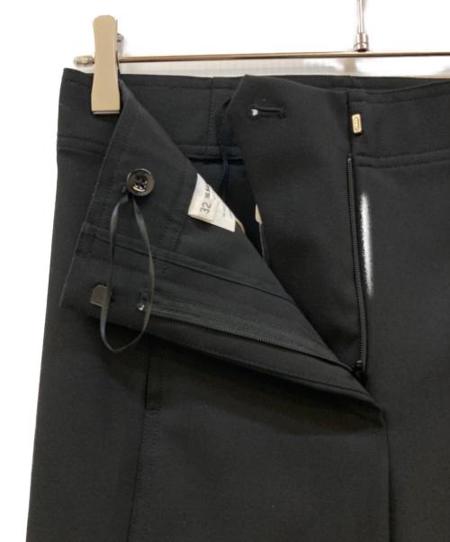 JIL SANDER（ジルサンダー）JIL SANDER (ジルサンダー) 裾ジップスラックス ブラック サイズ:32の古着・服飾アイテム