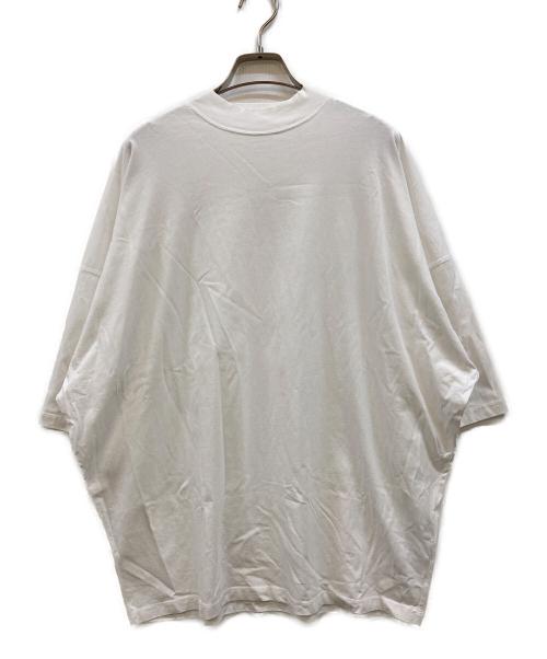 JIL SANDER（ジルサンダー）JIL SANDER (ジルサンダー) ボトルネックカットソー ホワイト サイズ:Ｍの古着・服飾アイテム