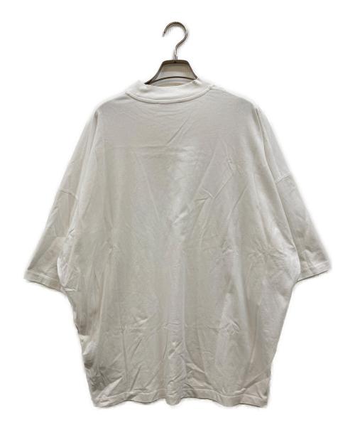 JIL SANDER（ジルサンダー）JIL SANDER (ジルサンダー) ボトルネックカットソー ホワイト サイズ:Ｍの古着・服飾アイテム