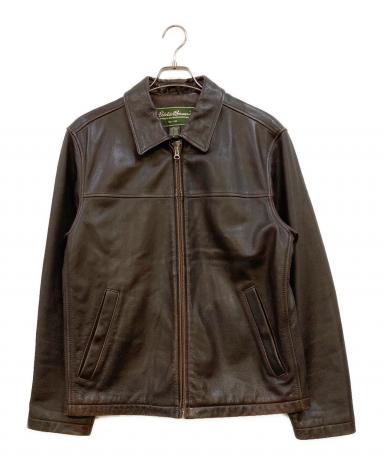 中古・古着通販】Eddie Bauer (エディーバウアー) 00's カウレザー