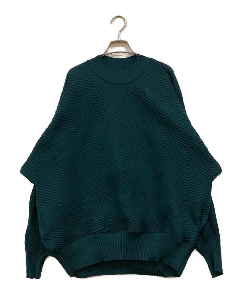 A-POC ABLE ISSEY MIYAKE（エイポック エイブル イッセイ ミヤケ）A-POC ABLE ISSEY MIYAKE (エイポック エイブル イッセイ ミヤケ) TYPE-K STEAM STRETCH KNIT グリーン サイズ:2の古着・服飾アイテム