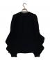 ISSEY MIYAKE (イッセイミヤケ) CONCRETION TOP ニット カットソー ブラック サイズ:2：20000円